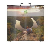 Aspen - 8'w x 8'h Curved - Laminated PET Graphic