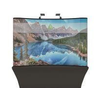 Aspen - 8'w x 5'h Curved - Laminated PET Graphic