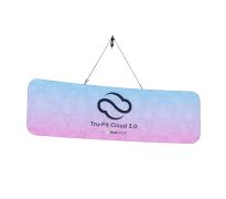 Cloud 3.0 - 2D Curved Hanging Sign Graphic