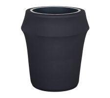 Trash Can Cover - Solid Color Stretch Fabric