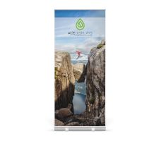 Quickie Roll Retractable Banner Stand
