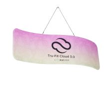 Cloud 3.0 - 2D Serpentine Hanging Sign Graphic