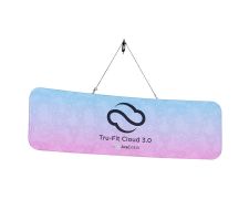 Cloud 3.0 - 2D Curved Hanging Sign Graphic