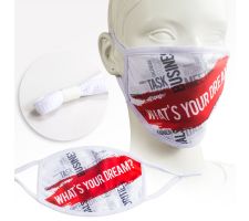 Face Mask - Premium Triple Layer Dye-Sub Stretch Fabric Graphic333