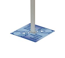 Hand Sanitizer Stand Base Graphic